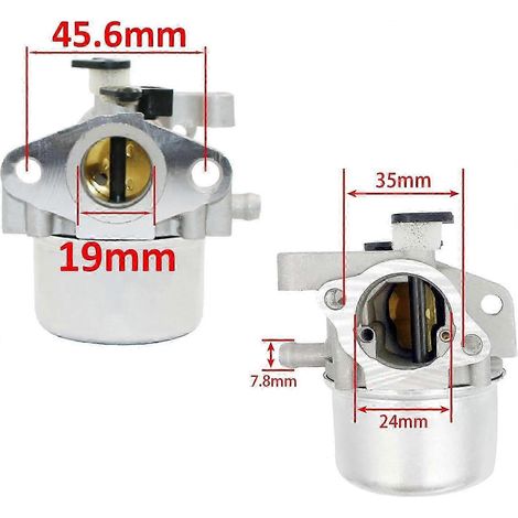 Carburador 675 190cc Kit compatible Briggs & Stratton 6.25HP 6.75HP Cortacésped de empuje 799866 790845 799871 796707 794304 Toro Craftsman Engine Edition 0621