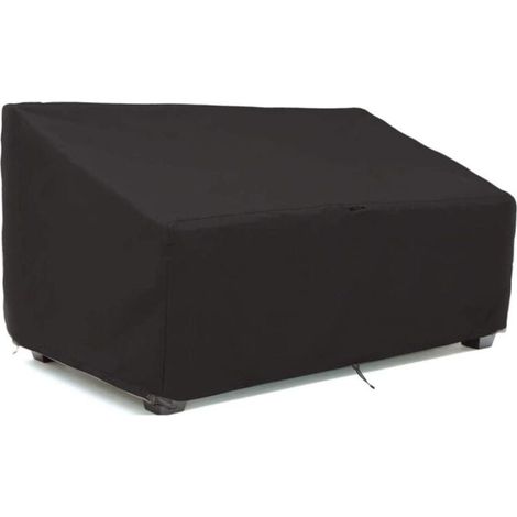 Gartenmöbelabdeckung – 210D – Schutzhülle für Gartenbänke – regen- und sonnenbeständig – 2-Sitzer, 134 × 66 × 89 cm (1/4)