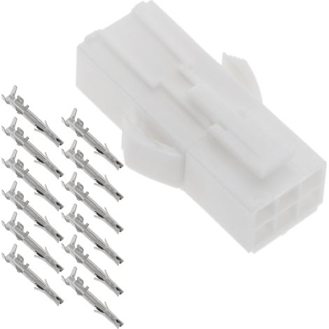 BeMatik - Connecteurs rapides 6 voies au pas de 4,5 mm pour câble-câble (1/5)