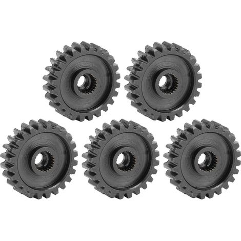 5 Stück Servo-Stirnrad aus Stahl, robust und praktisch für industrielle Anwendungen, 24 Innenverzahnung, Modul 0,824 Zähne (1/5)