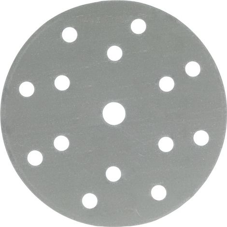 Disques abrasifs 150 mm 14 trous grain 80 avec velcro (1/3)