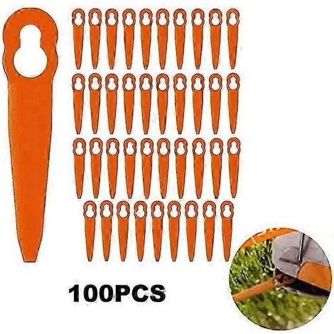 Packung mit 100 Ersatzklingen für STIHL Polycut 2-2 ABS-Schneidklingen (1/5)