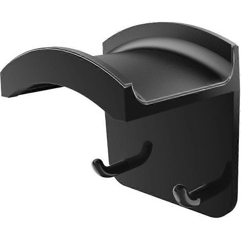 Selbstklebender Haken für unter den Schreibtisch, Wandhalterung, Klebebandaufhänger, Kopfhörerständer, Headset-Halterung