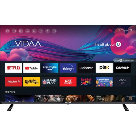 DYON Téléviseur LED Smart 43 VX, 109,2 cm (43"), Classe énergétique : E, Full HD (1/5)