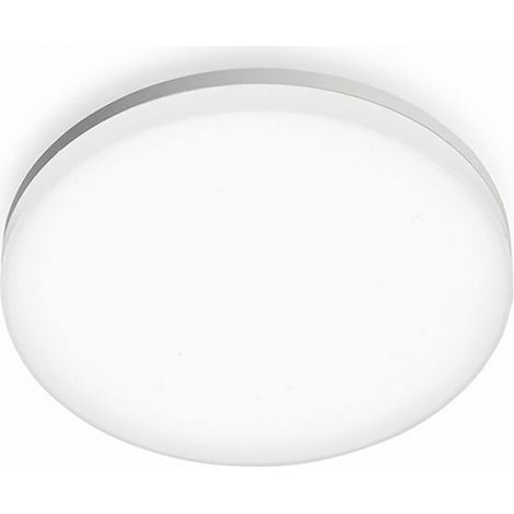 Plafoniera esterno gea led alba r ges830 ip66 1620lm 4000°k lampada soffitto moderna