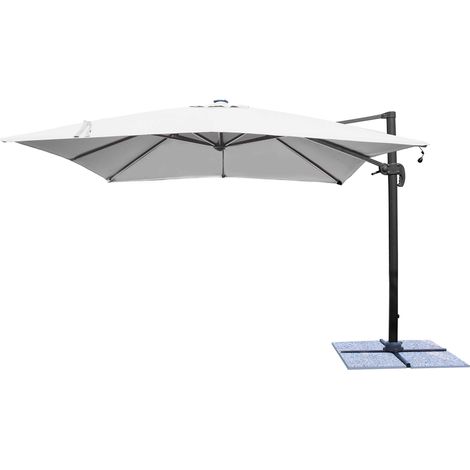 TESLA - ombrellone da giardino decentrato con led 3 x 4 (1/5)