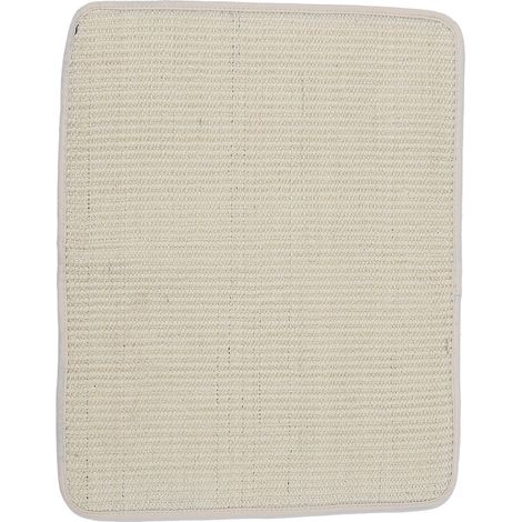 Tapis à griffer pour chat, en tissu, pour canapé ou porte en bois, protection contre les marques de griffes, aiguiseur de griffes, accessoires pour animaux de compagnie, côté court (40 x 50 cm) (1/5)