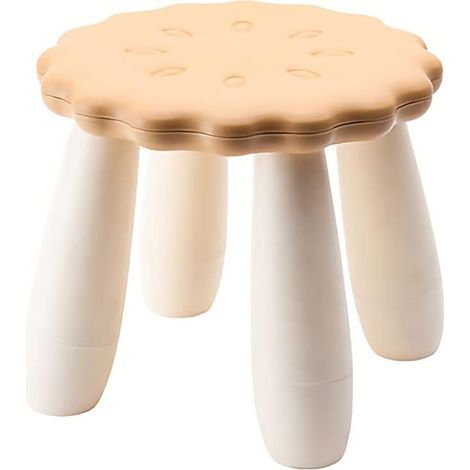 Tabouret pour Tout-Petits Chaise Enfant (Biscuit) (1/5)