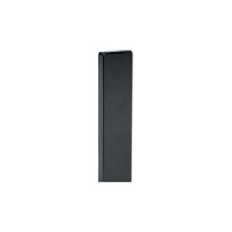 Plaque Sans Perçage Pour Eurosmart - Noir - CORNI
