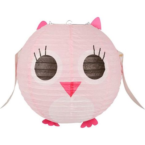 Suspension boule japonaise hibou D35 (1/3)