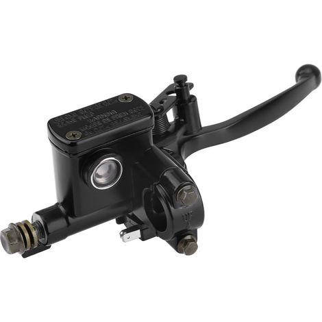 7/8 "avant embrayage frein maître cylindre levier pompe pour 50cc 110cc 150cc quad vélo sale pit bike atv côté droit avec 8mm miroir trou universel (1/5)