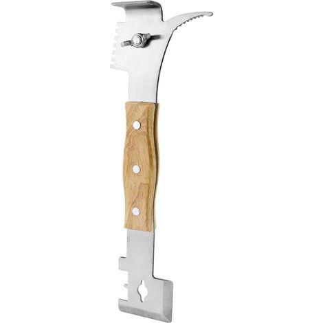 Raspador de colmena multifuncional, equipo para raspador de colmena, suministros de apicultura, accesorios para apicultores (1/5)