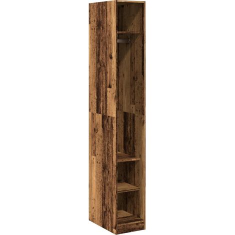 Maison Exclusive - Kleiderschrank Altholz-Optik 30x50x200 cm Holz