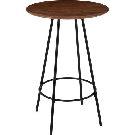 Table de Bar Design "Neo" 105cm Naturel