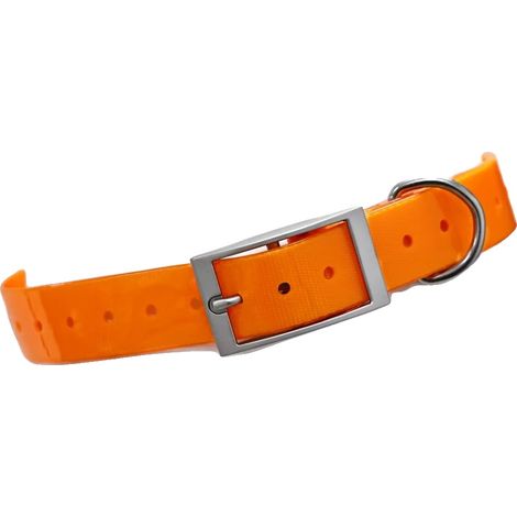 Hundehalsband, wasserdicht, strapazierfähig, L-h, Orange (1/2)