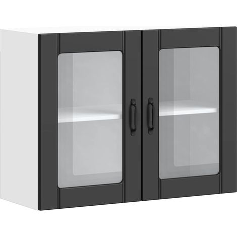 Maison Exclusive - Armario pared cocina puerta de cristal Lucca n