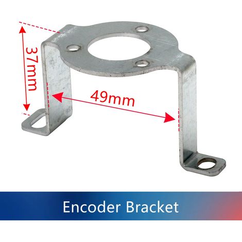 (Support d'encodeur) Carte de commande électronique pour tour à vis-mère et guitare / Encodeur rotatif 1000P/R-NPN, pièce de rechange pour poulie WM210 (1/5)