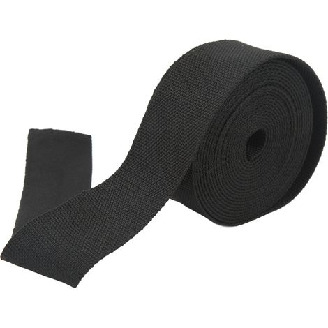 Gaine thermique extensible en fibre de verre 16 mm noire pour câble de tuyau d'huile automobile 7,5 m (25 pi) (1/5)