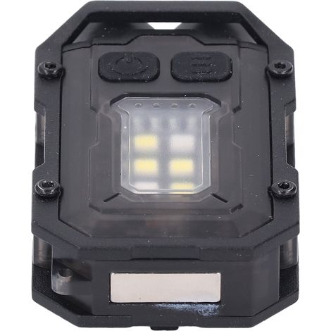 Lampe porte-clés LED avec affichage intelligent de la batterie, 750 mAh, 8 niveaux d'intensité, base magnétique. Puissante lampe porte-clés pour la course nocturne et les activités de sécurité. (1/5)
