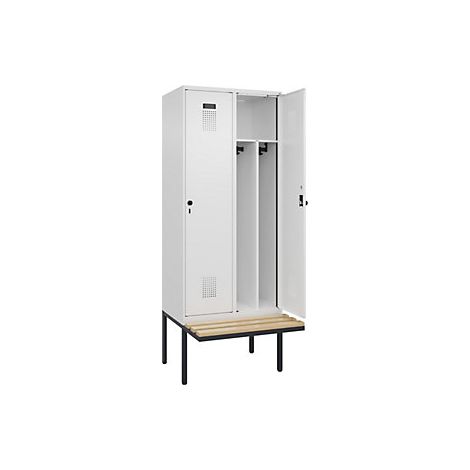kaiserkraft  Armadietto sporco/pulito Evolo PLUS con panca 