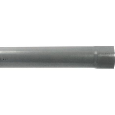 Arcanaute – Tube d'évacuation PVC prémanchonné – Diamètre 100 mm – Épaisseur 3,0 mm – Longueur 4 mètres – Normes NFe et NF Me