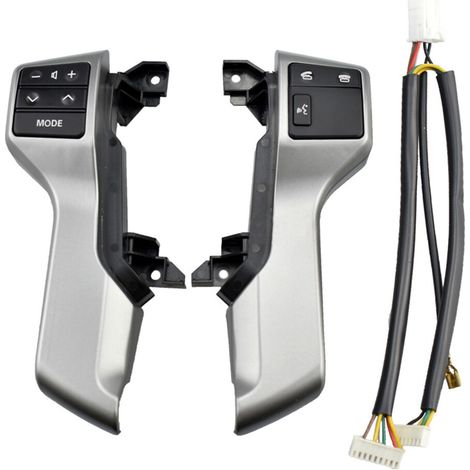 84250-60160 Interruptor multifunción para volante de coche para Land Rover Prado 150 GRJ150 KDJ150 Gris