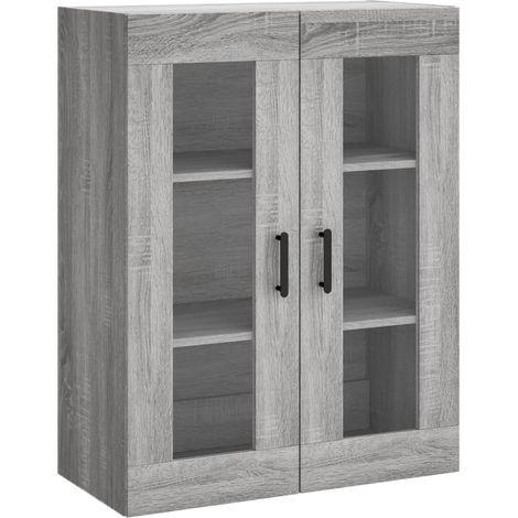 Maison Exclusive - Armario de pared gris Sonoma 69,5x34x90 cm (1/5)