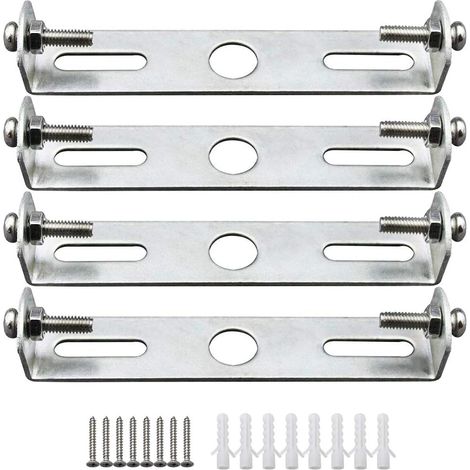 4 Pièces 105 mm Plaque de Suspension pour Plafonnier pour Plaque de Montage Cache Base Monture pour Suspension Lustre Plafonnier Décoration de Plafond (1/5)