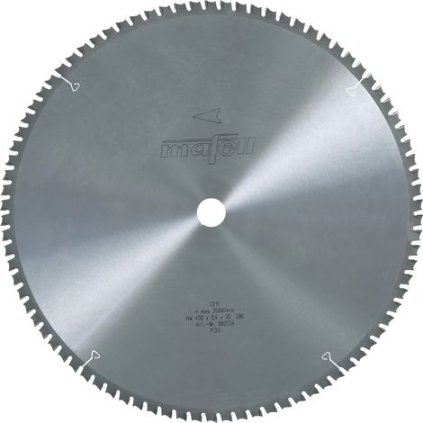 mafell Lame de scie HM Sandwich 450 x 3,0/3,4 x 30 mm, Z 86, FZFA/FZFA, pour panneaux sandwich avec insert métallique ou couches de finition métalliques - 092534