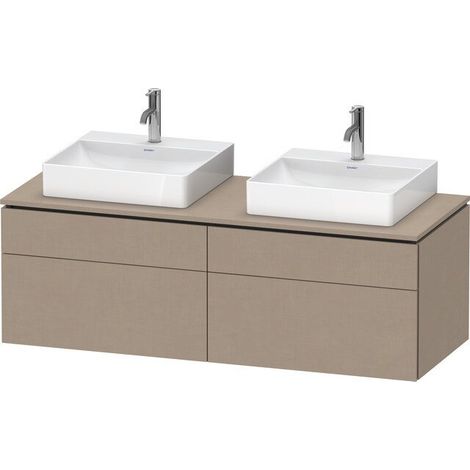 DURAVIT LC4872B75750000 Console WTU suspendue L-Cube 550x1