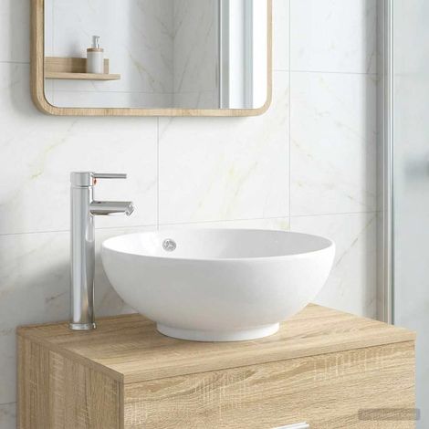 Lavabo de baño Cromado 44 x 44 x 16 cm Metal