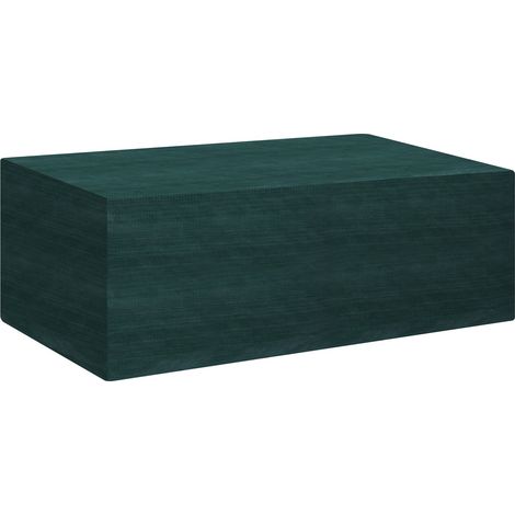 Abdeckplane Gartenmöbel Schutzhülle Wasserdicht Uv-Schutz Pe Grün 235X190X90Cm (1/5)