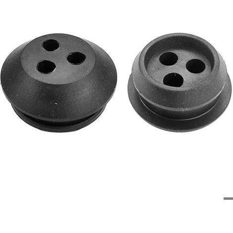 Tuyau de câble gainé de caoutchouc noir (2 pièces) Ø 5 mm pour tondeuses à gazon, tracteurs, débroussailleuses et bouchons de réservoir de carburant (1/5)