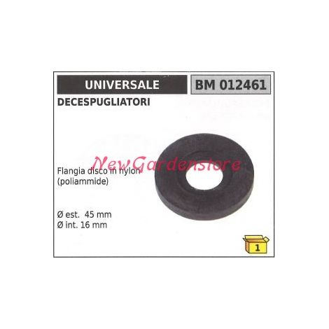 Flangia disco in nylon coppia conica UNIVERSALE decespugliatore 012461