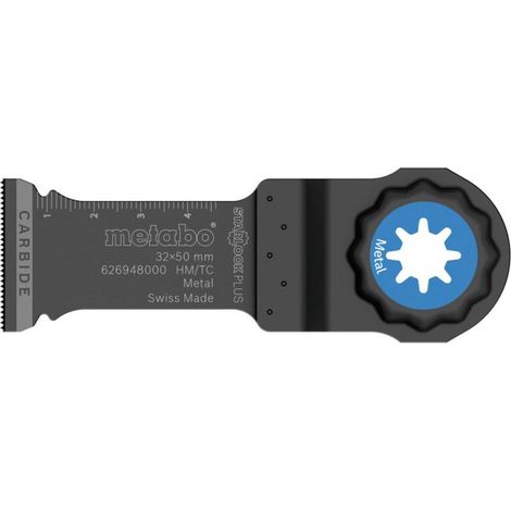 METABO LAME DE SCIE DE PRÉCISION « STARLOCK PLUS », MÉTAL, CARBURE, 32 X 50 MM (626948000) (1/2)
