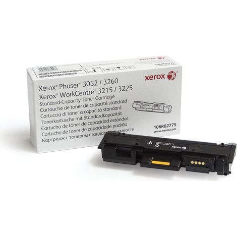Xerox Cartuccia toner Nero a Capacità standard da 1500 Pagine per Phaser® 3052/3260, WorkCentre® 3215/3225 (106R02775) (1/4)