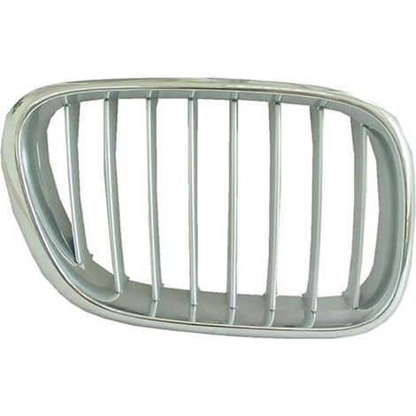 Grille de calandre avant droite chromée BMW X5 1 E53 phase 1 2000-2003
