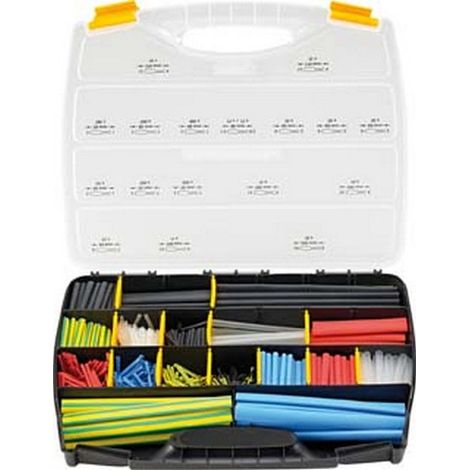 Assortimento Di Calore Condotti Flessibili, Temperatura Min. Ritiro: 90 ° C, Temperatura Di Funzionamento -55 A 135 ° C