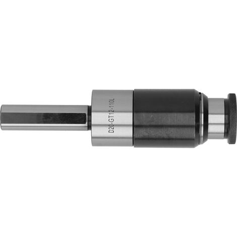 Spannzangenfutterhalter mit geradem Schaft, Überlastschutz, Gewindeschneid-Teleskoppuffer D20‑GT12‑110L (1/5)