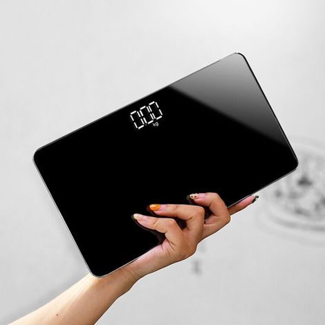 1 pc Travel Body Weight Scale, Small Portable Scale Digital Bathroom Scale Mini Electronic Scale for Personal Health (USB Rechargeable) (1/5)