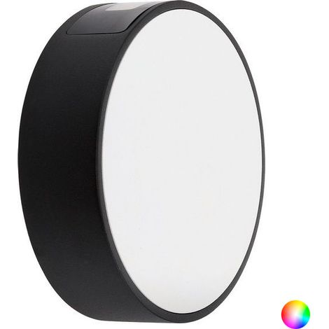 Aplique de Pared Exterior LED 6W de Aluminio Crono Negro 3000K Blanco Cálido