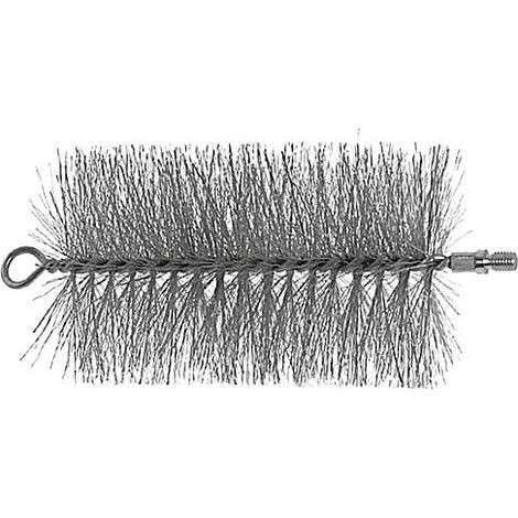 Balai pour tubes de fumee, fileté, diam. bourrage 120 mm L de bourrage 200 mm, sans tige