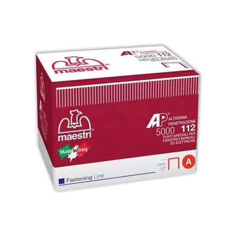 Agrafes AP pour agrafeuses paquet de 5000 pcs. RO-MA - Longueur Art. AP112 - 12 mm
