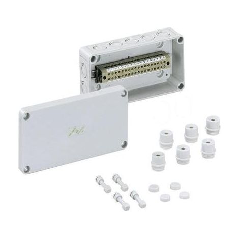Spelsberg RKK 4/12-12x4² Contenitore per morsetti a fila, IP54/IP66, 400V, senza alogeni, 61040401