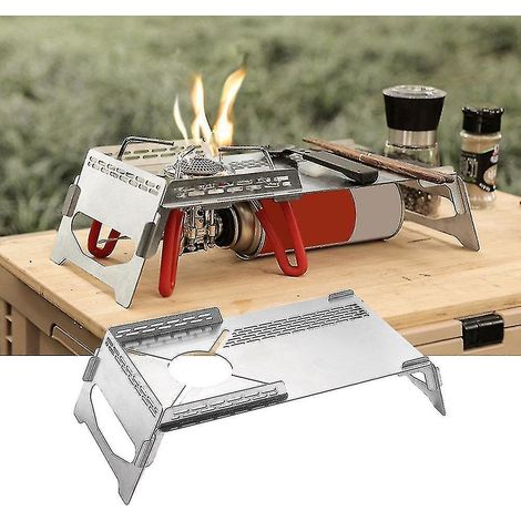 Table de réchaud de camping pliante portable (1/4)