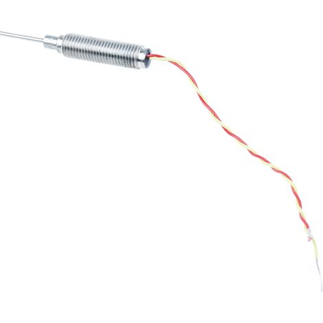 Thermocouple type K Ø 1.5mm, L 150mm, +1100°C max à Câble ( Prix pour 1 )