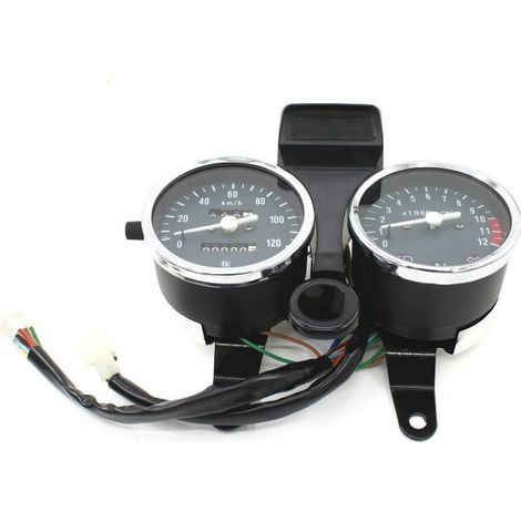 Compatible with the Qingqi Suzuki GN125 dashboard: speedometer, odometer, tachometer. (1/5)