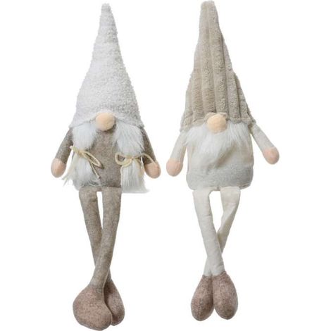 Gnomo Beige e Bianco 50h