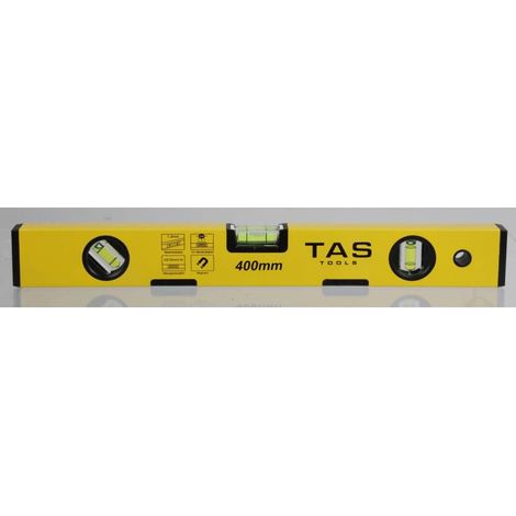 5x TAS Alu-Wasserwaage 40cm kurz 5er-Packung Aluminium Magnetisch mit Magnet 400mm (1/5)