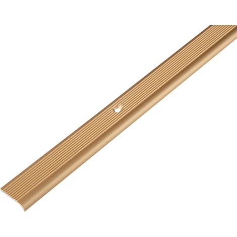 ALBERTS Treppenkanten-Schutzprofil, Alu gold elox., LxBxHxS 1000x23x5, 0x1,8mm (1/3)